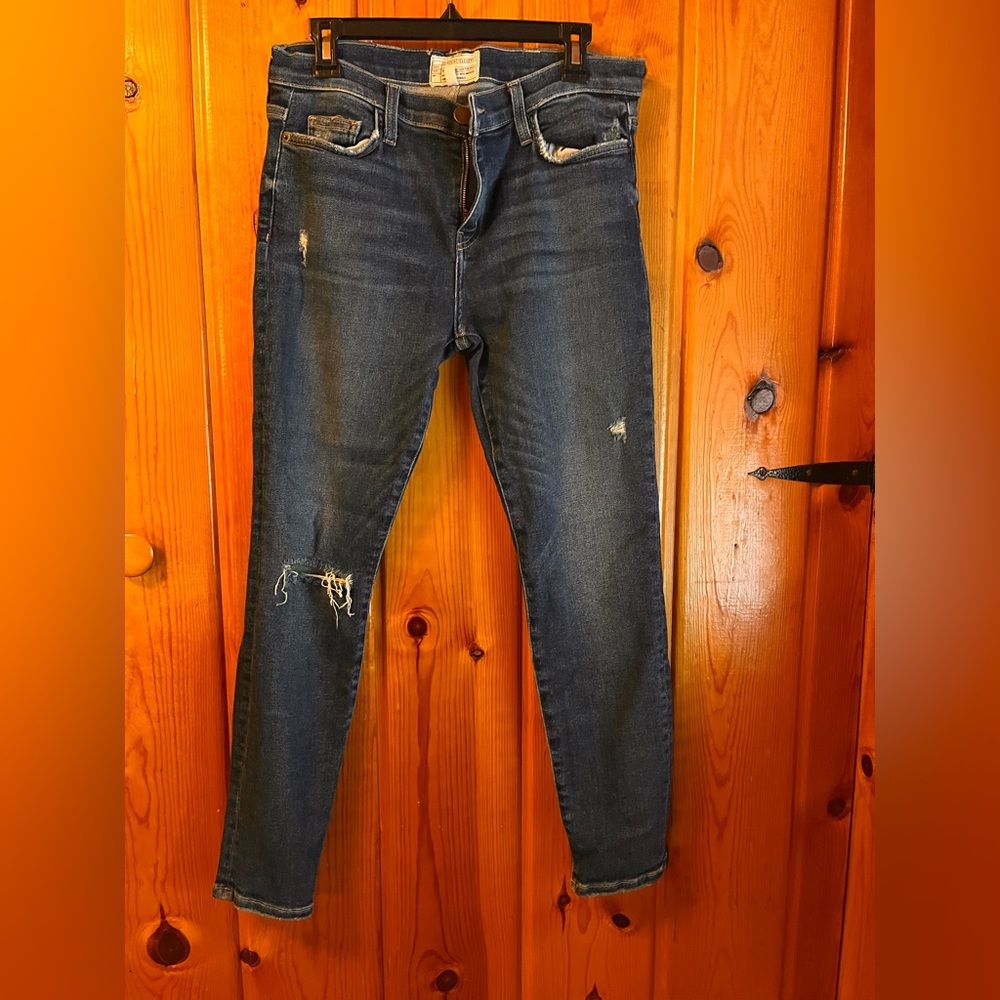 Current Elliott ankle jeans